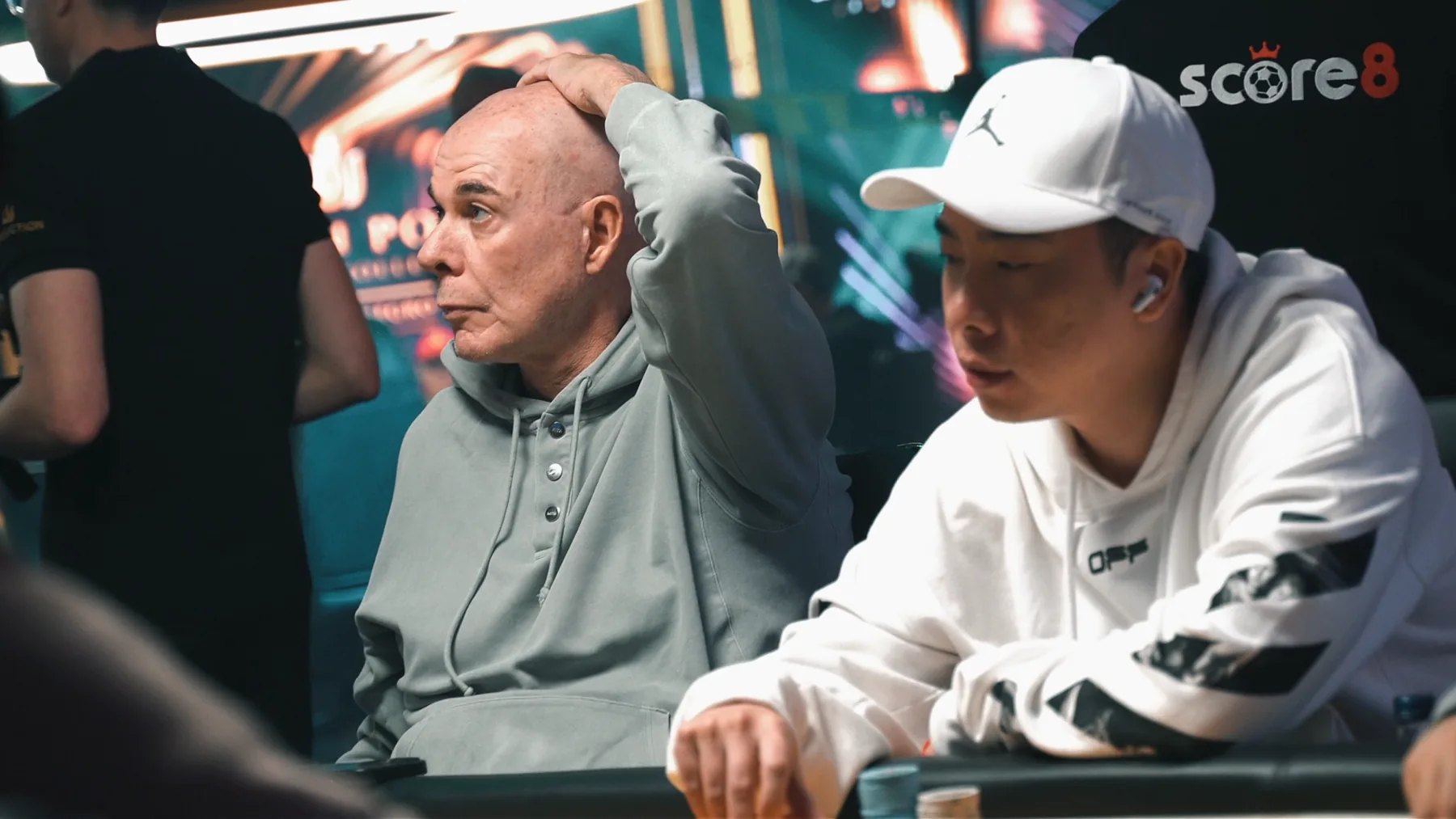 Players focused on the action at a Score8 event